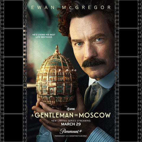 Iberian Lighting Lampshades and Lighting on the set of A Gentleman in Moscow TV show