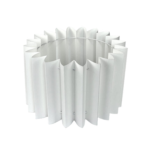 The Concertina Pleated Drum Lampshade by Iberian Lighting
