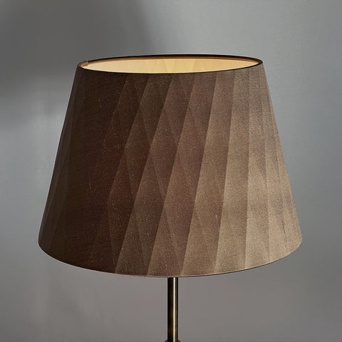 The Embossed Diamond Empire Lampshade by Iberian Lighting