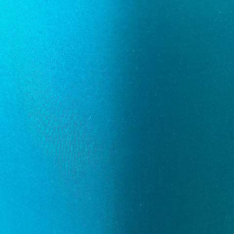 Hexagon Blue Silk Lampshade