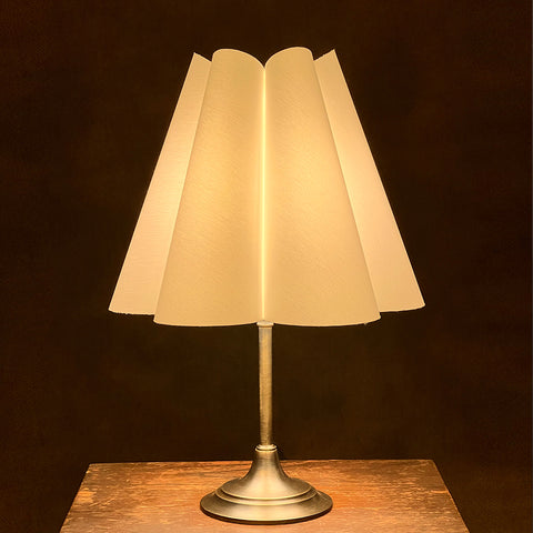 The Wavy-Coolie-Table Lampshade by Iberian Lighting