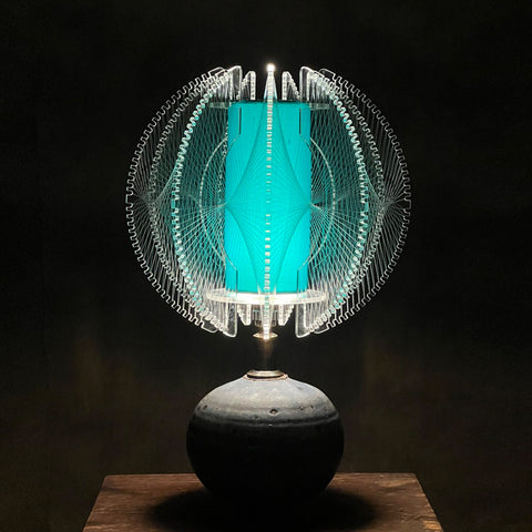 This lampshade comes with a diffuser lampshade that adds softness to the light, making it more controlled while still looking good.