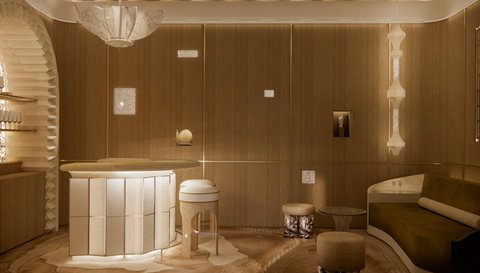 Early champagne bar concept - courtesy of Elicyon
