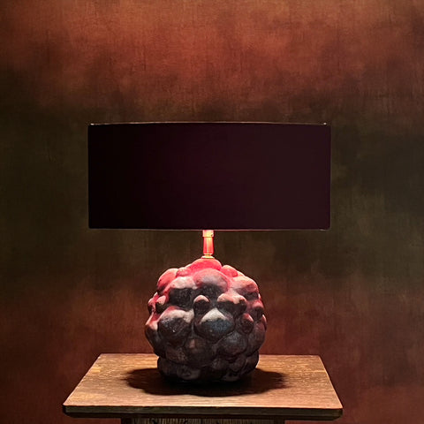 Berry Red Eye Table Lamp