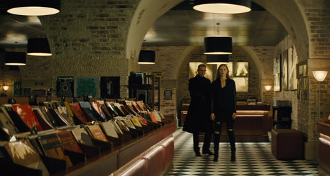 Black Drums Lampshades by Iberian Lighting on the set of Mission Impossible-Rogue Nation 