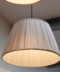 Iberian Lighting Box Pleated Pendant Lamp