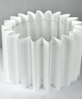 The Concertina Pleated Drum Lampshade by Iberian Lighting