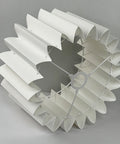 The Concertina Pleated Drum Lampshade by Iberian Lighting