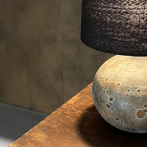 Globe French Drum Table Lamp