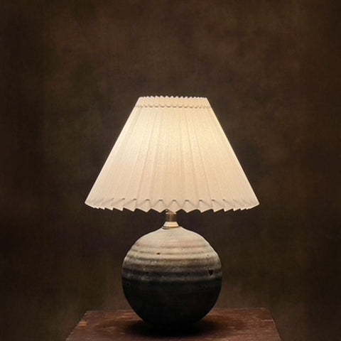 Globe Concertina Pleated Table Lamp