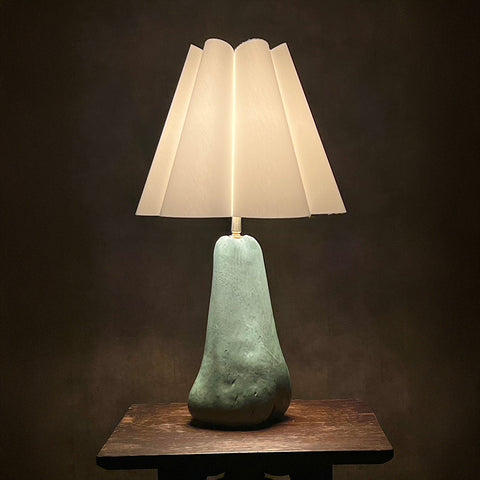 Pear Wavy Coolie Table Lamp