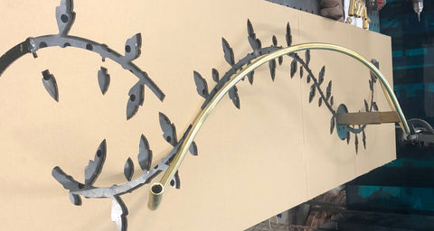 Stencil cut out of the Pendant Light for Vienna-Villa
