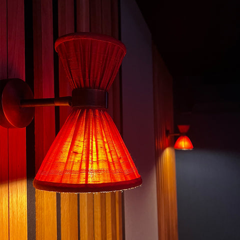 Ringmer Wall Light in Cinema Room