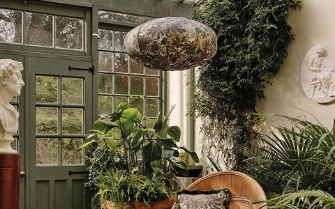The House of Hackney Squashed Sphere-Shaped Shade at Castle Trematon